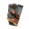 men-s-clothing-set-with-brown-boots-belt-gray-jeans-isolated